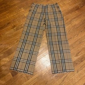 Burberry print pants